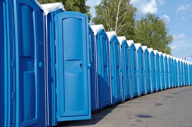 Porta potty delivery and setup in Berthoud, CO